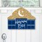 Big Dot of Happiness Ramadan - Hanging Porch Eid Mubarak Party Outdoor Decorations - Happy Eid Front Door Decor - 1 Piece Sign
